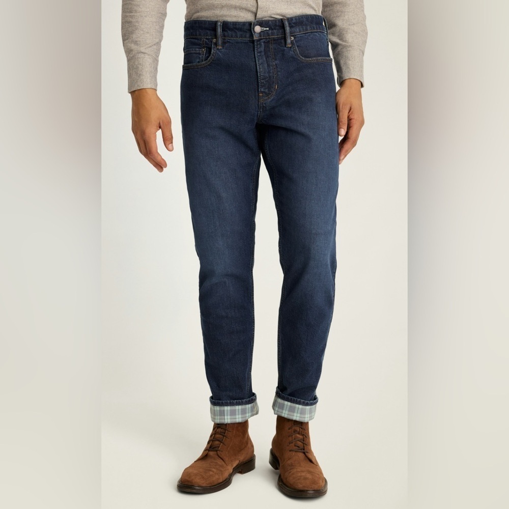 Bonobos Gingham Lined Jeans